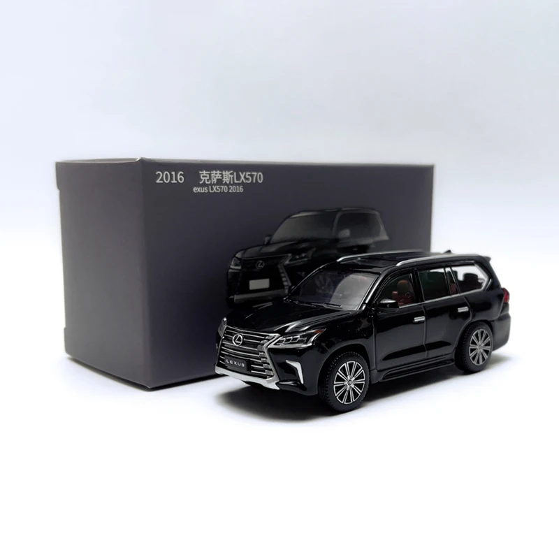 

JKM литой под давлением масштаб 1:64 LX570 SUV 2016, имитация сплава, модель автомобиля, коллекция украшений, подарочные игрушки, статическое украшение для дисплея