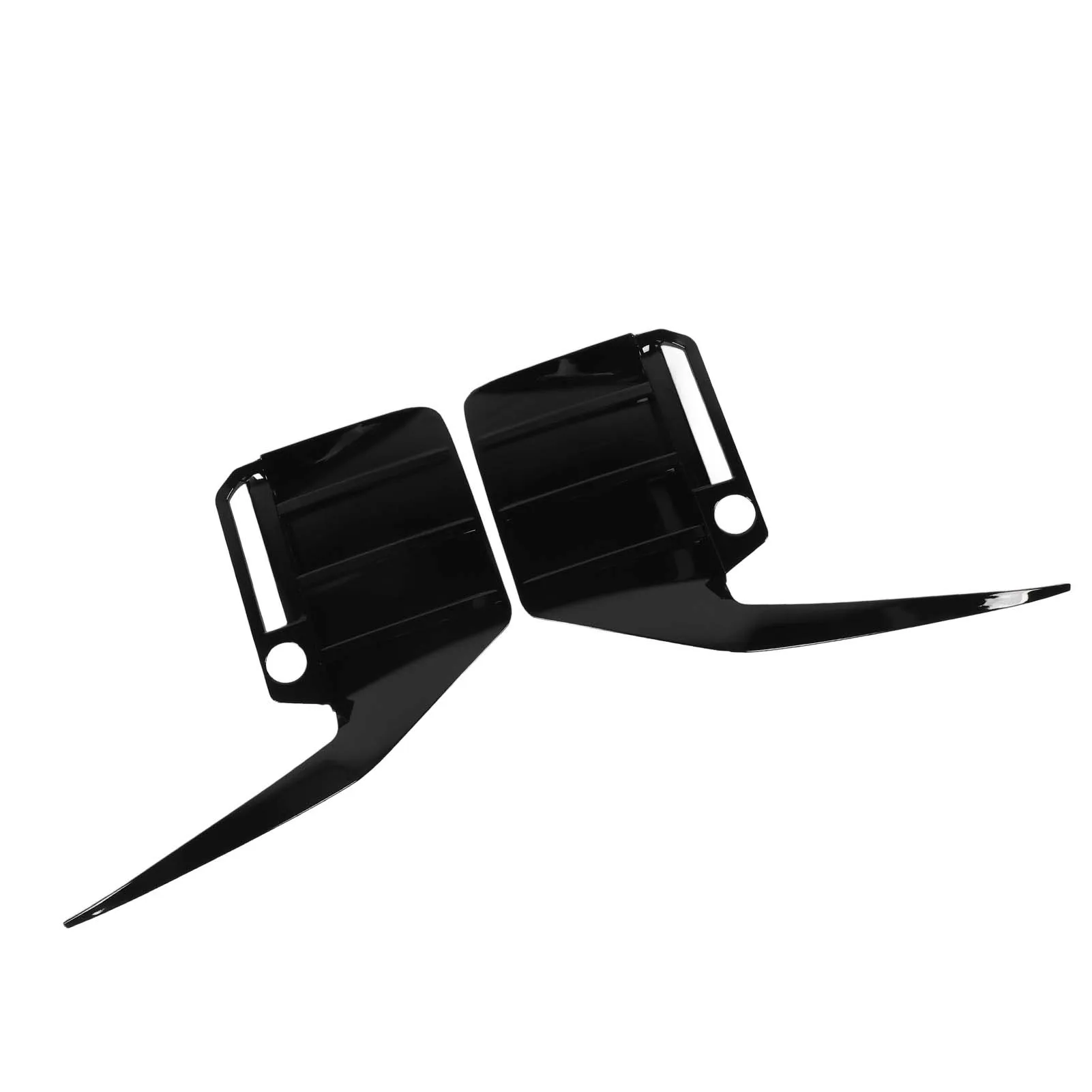 

2 шт. боковые спойлеры заднего бампера в стиле MP — левая и правая накладка вентиляционного отверстия, спортивный внешний вид, подходящие для BMW серии M