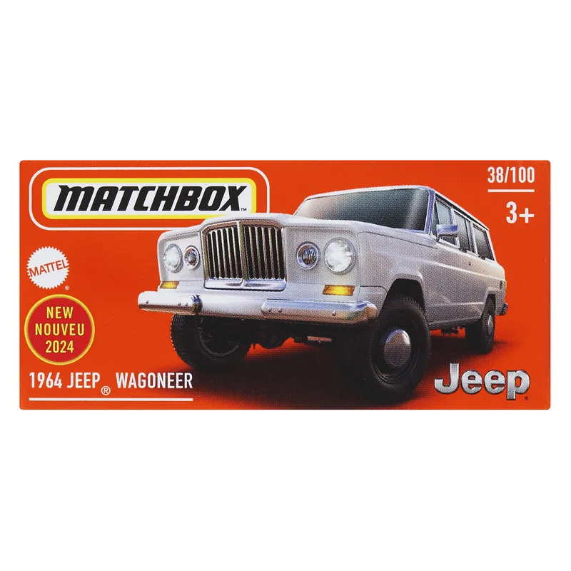 Original Matchbox Car 1/64 Diecast Boxed SpaceX Tesla Model X 1964 2022 Jeep Wagoneer Vehicle Model Toys for Boy Collection Gift