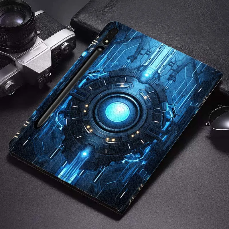 

Technology Pattern Design Tablet Case For Samsung Galaxy Tab S7 S8 S9 S10 FE Plus Lite 11 12.4 13.1 Inch
