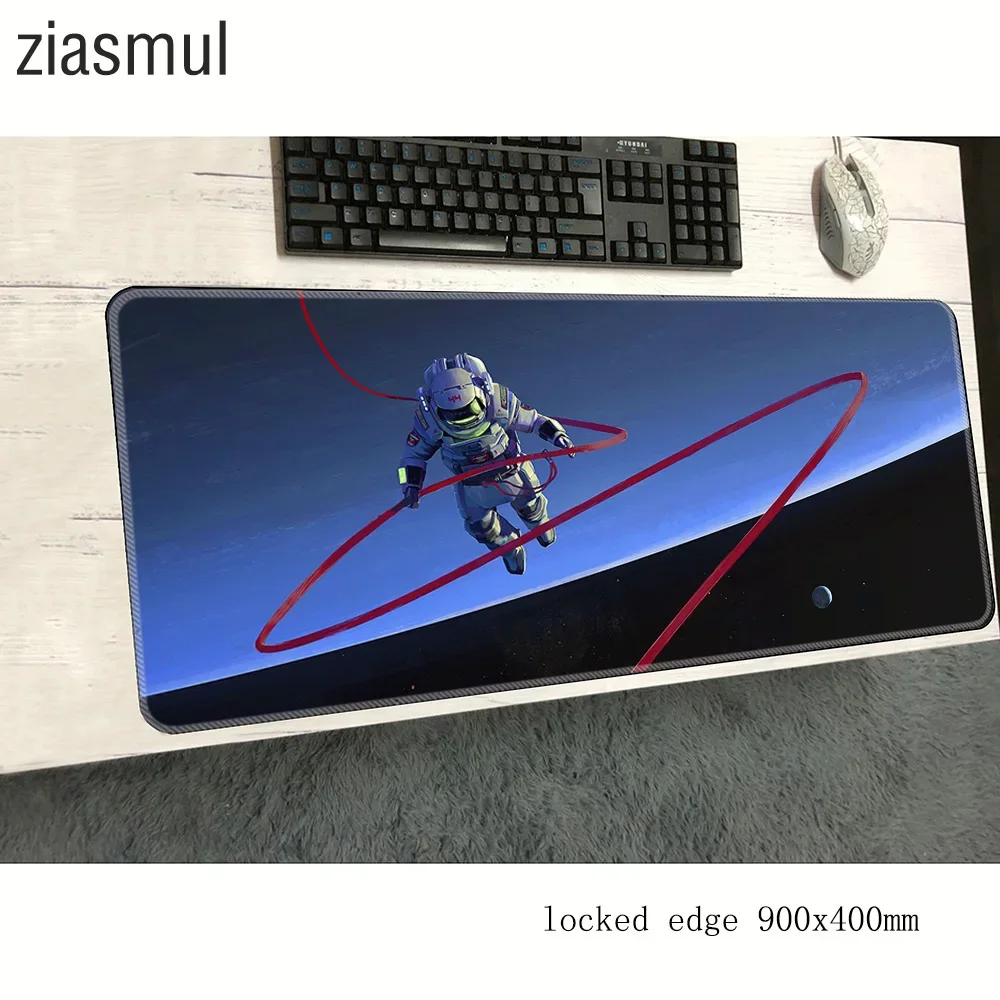 الخيال العلمي رائد الفضاء ماوس الوسادات 900x400x3 مللي متر الوسادة إلى الماوس الكمبيوتر المحمول ماوس الوسادة الألعاب بادماوس ألعاب الكمبيوتر المحمول لوحة المفاتيح الماوس حصيرة