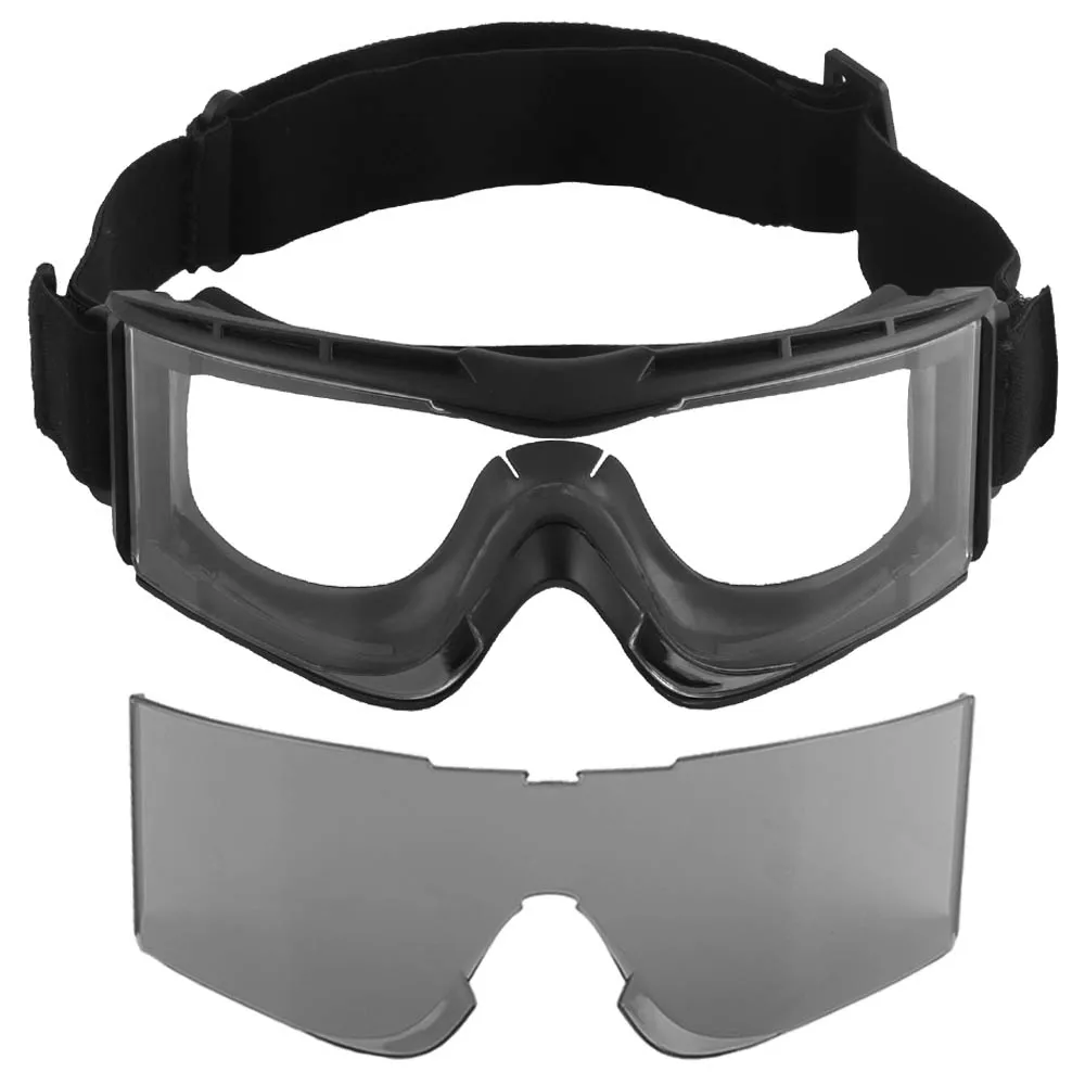 

Outdoor Tactical Glasses, Hunting Airsoft Shooting Goggles, Motorcycle Cycling Dust-proof Glasses With Clear/Black/Yellow Lenses
