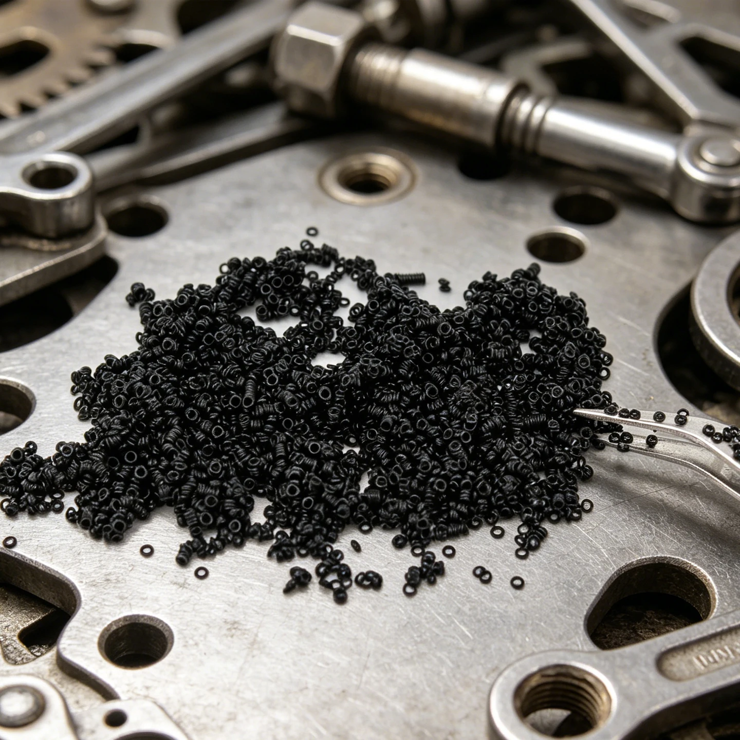 Small Size CS0.3/0.4/0.5/0.6/0.7/0.8mm NBR Rubber O-Ring Gasket Black Seal Ring Precision Fit Waterproof Buffer