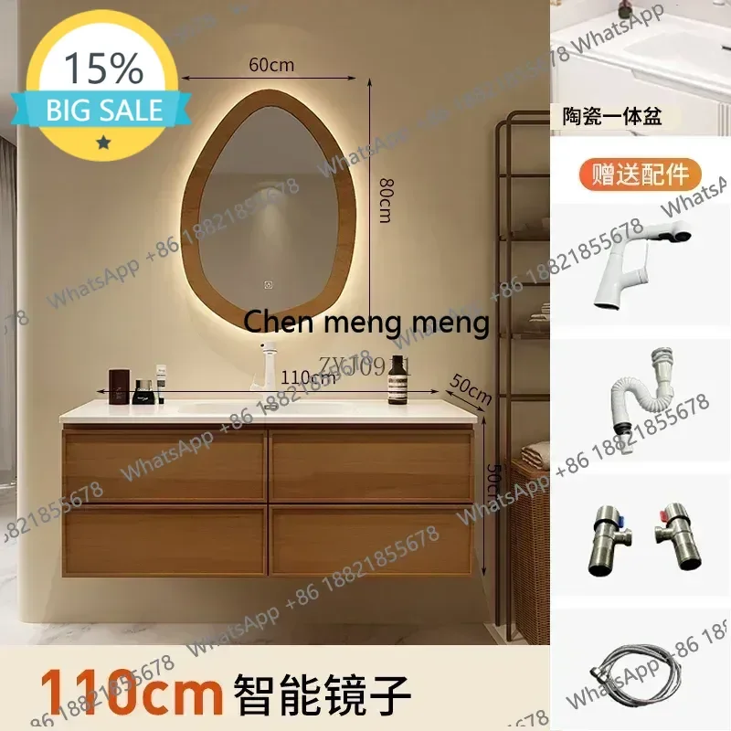 

L07 Vanity Bathroom Sinks Cabinet Storage Small Closet Filing Cabinets Space Saving Furniture Mirrors Salon Station Fascia Gun