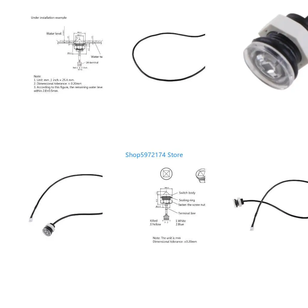 Y3NB Replaceable Liquid Level for Tank Water Level Control Water Dispenser Bathtub Humidifier High Durable