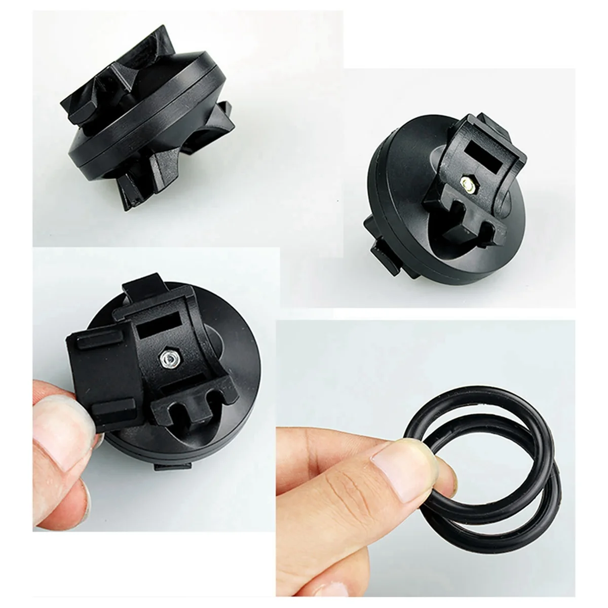 N18R Bicycle Flashlight Stand Lamp Holder Adjustable Universal Bicycle Flashlight Stand Riding Light Holder