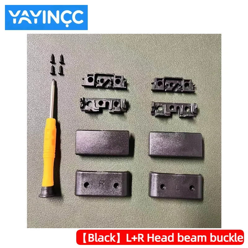 Selbstgebaute Form, leicht austauschbare Kunststoffscharnierschnalle für Razer Black Shark V2 V2X V2SE V2 PRO Headset Ersatzteile zur Reparatur. – Detail 4
