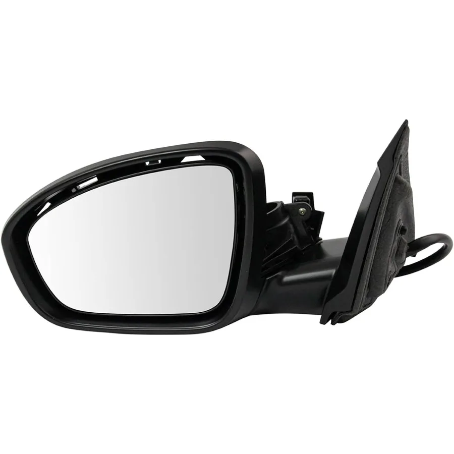 

Driver Side Power Heated Mirror Paint to Match Black Housing without Memory without Blind Spot Compatible with 20192023 Nissan