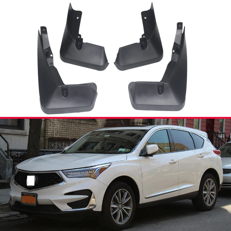 Para Acura RDX 2019 2020 guardabarros guardabarros Kit guardabarros guardabarros guardabarros estilo de coche 4 Uds