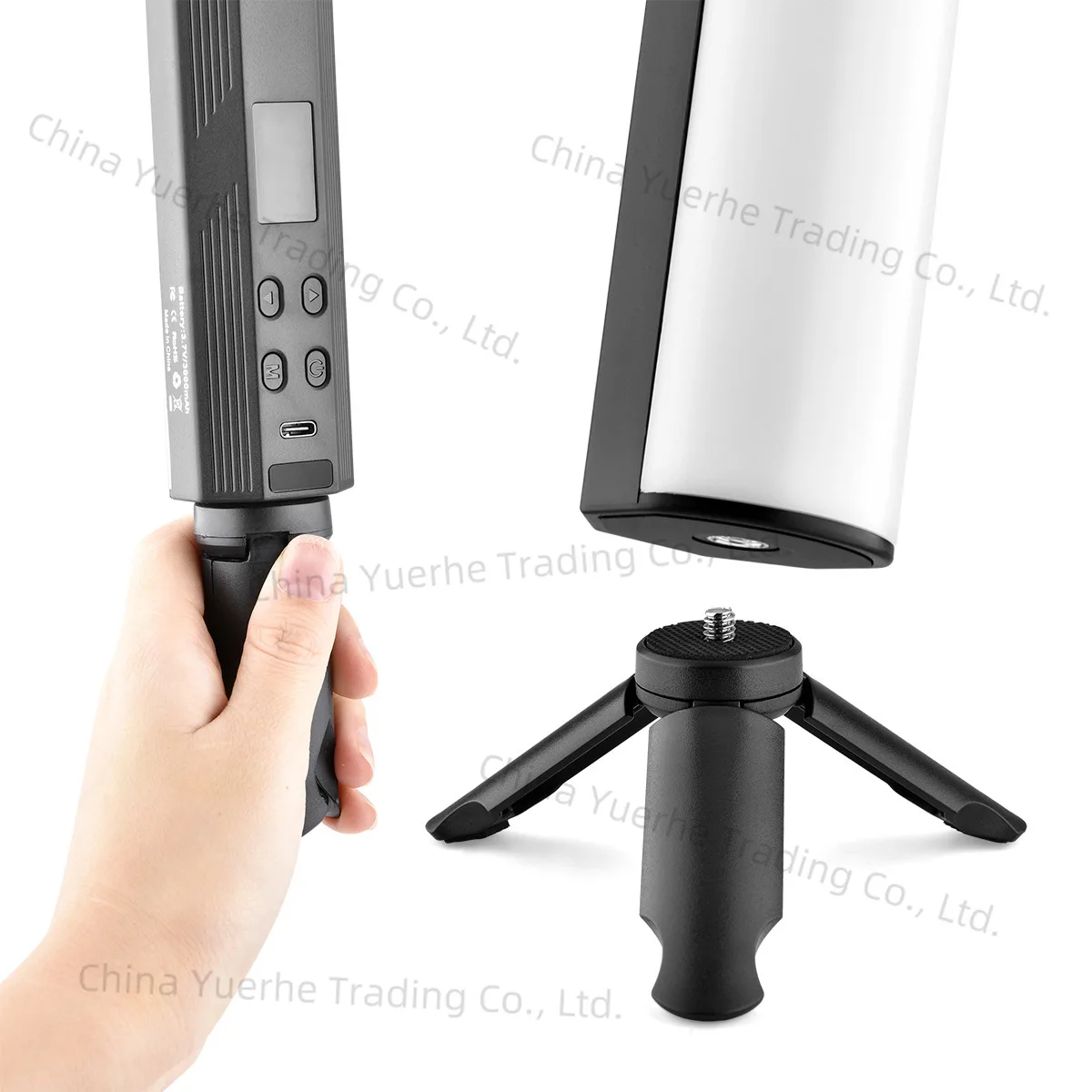 

Color RGB200 portable live stream filling light stick, soft light color temperature camera shooting photography LED ambient