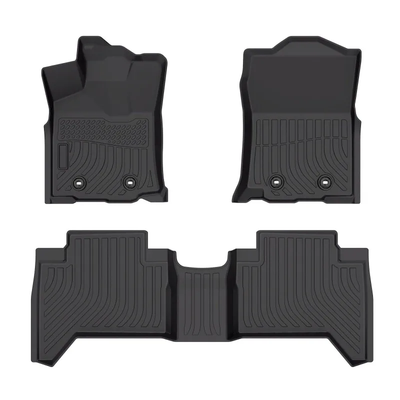 US Car Floor Mats for 2018-2023 Toyota Tacoma Double Cab, NO FIT Access Cab Liners