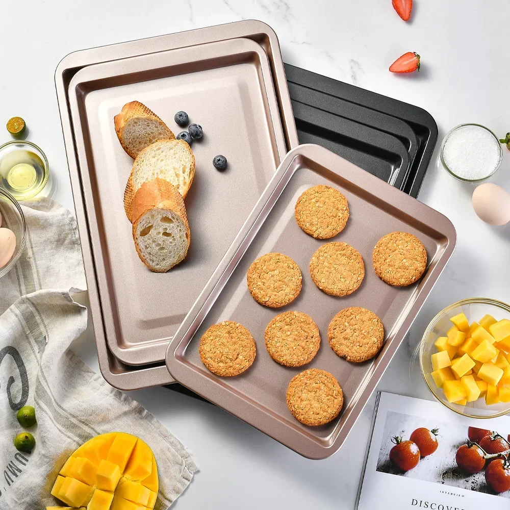 Non-Stick Carbon Steel Rectangle Baking Pan 5