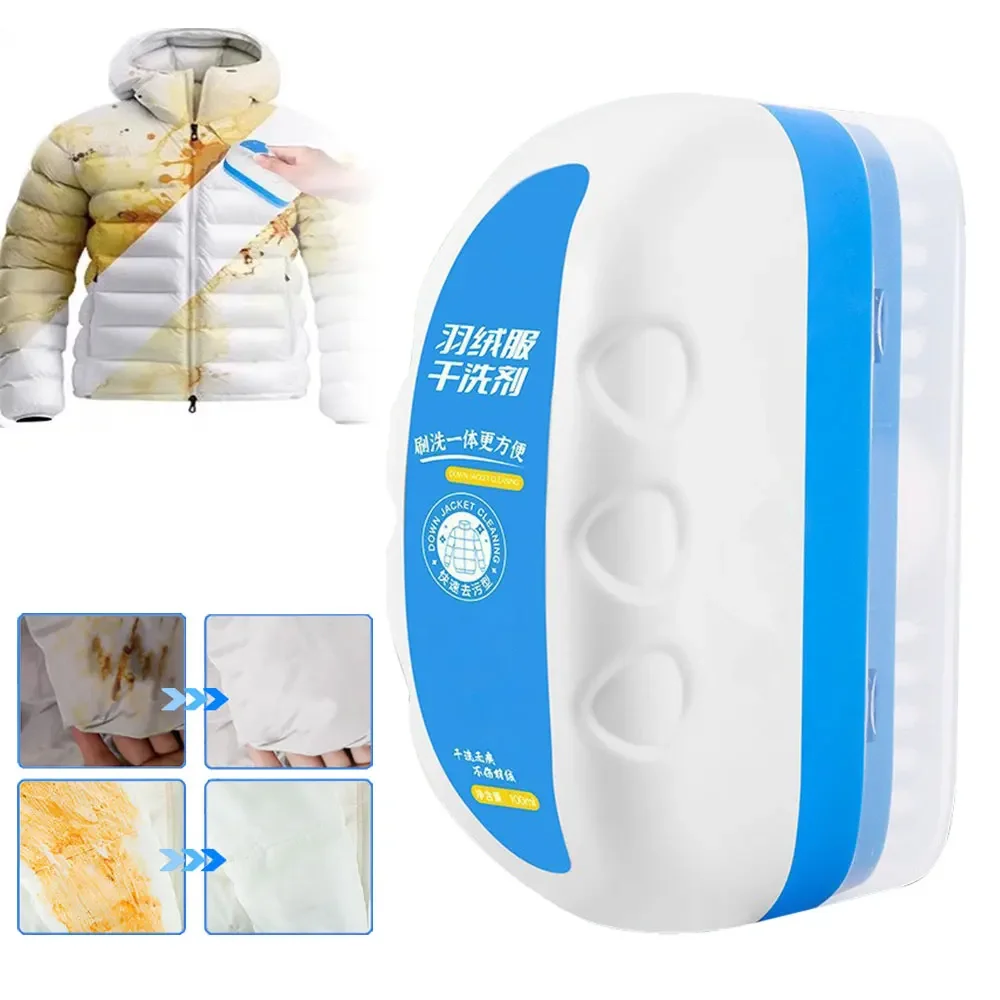 Down Jacket Detergent 100Ml Down Jacket Foam Dry Cleaner Laundry Stain Remover Downwear Detergent Quick Cleaning Agent for Women