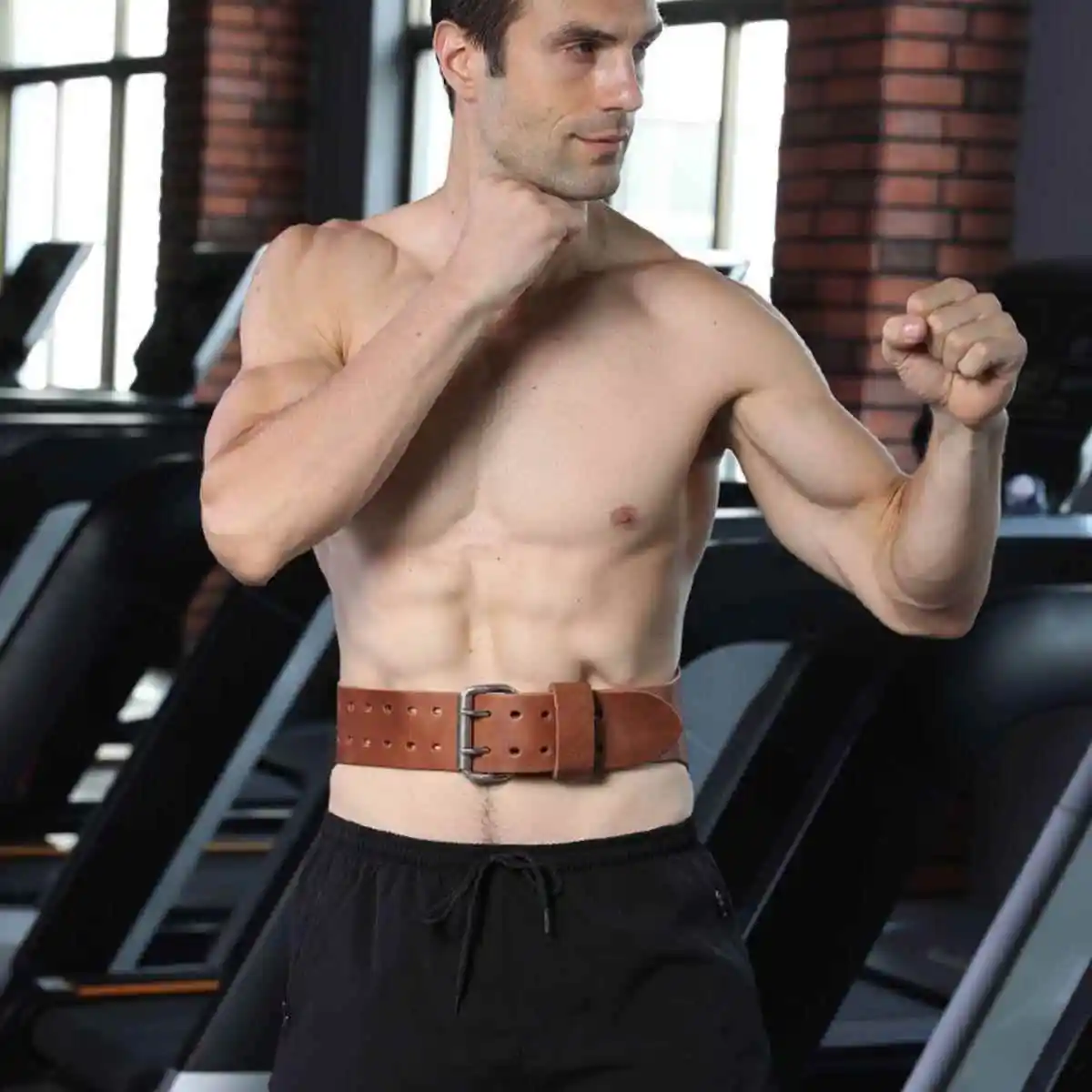 first-layer-bullhide-weightlifting-belt-fitness-core-support-training-equipment-for-men-and-women-squat-deadlift-lifting