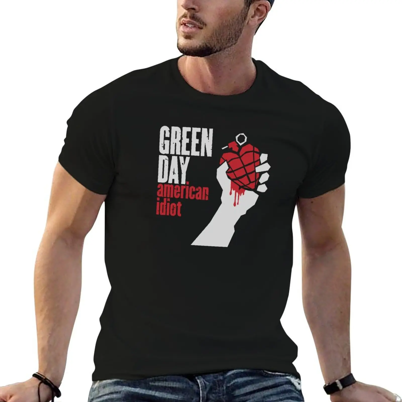 Hand Grenade T-Shirt Utility Casual Work T-Shirt