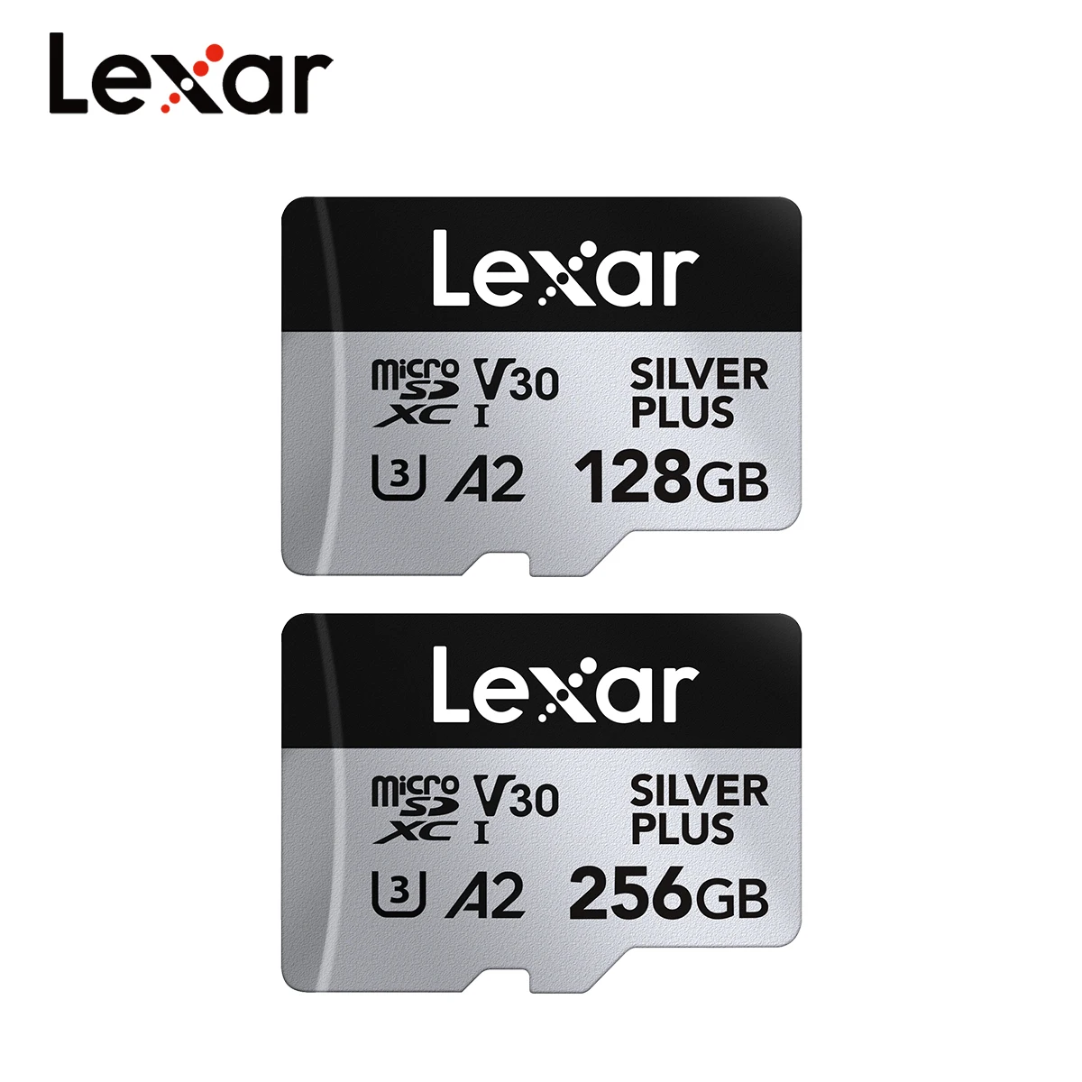 Lexar TF Card Silver Plus Professional 1366X MicroSD Card 64GB 128GB 256GB z adapterem MicroSDXC Card 205MB/s do aparatu telefonicznego