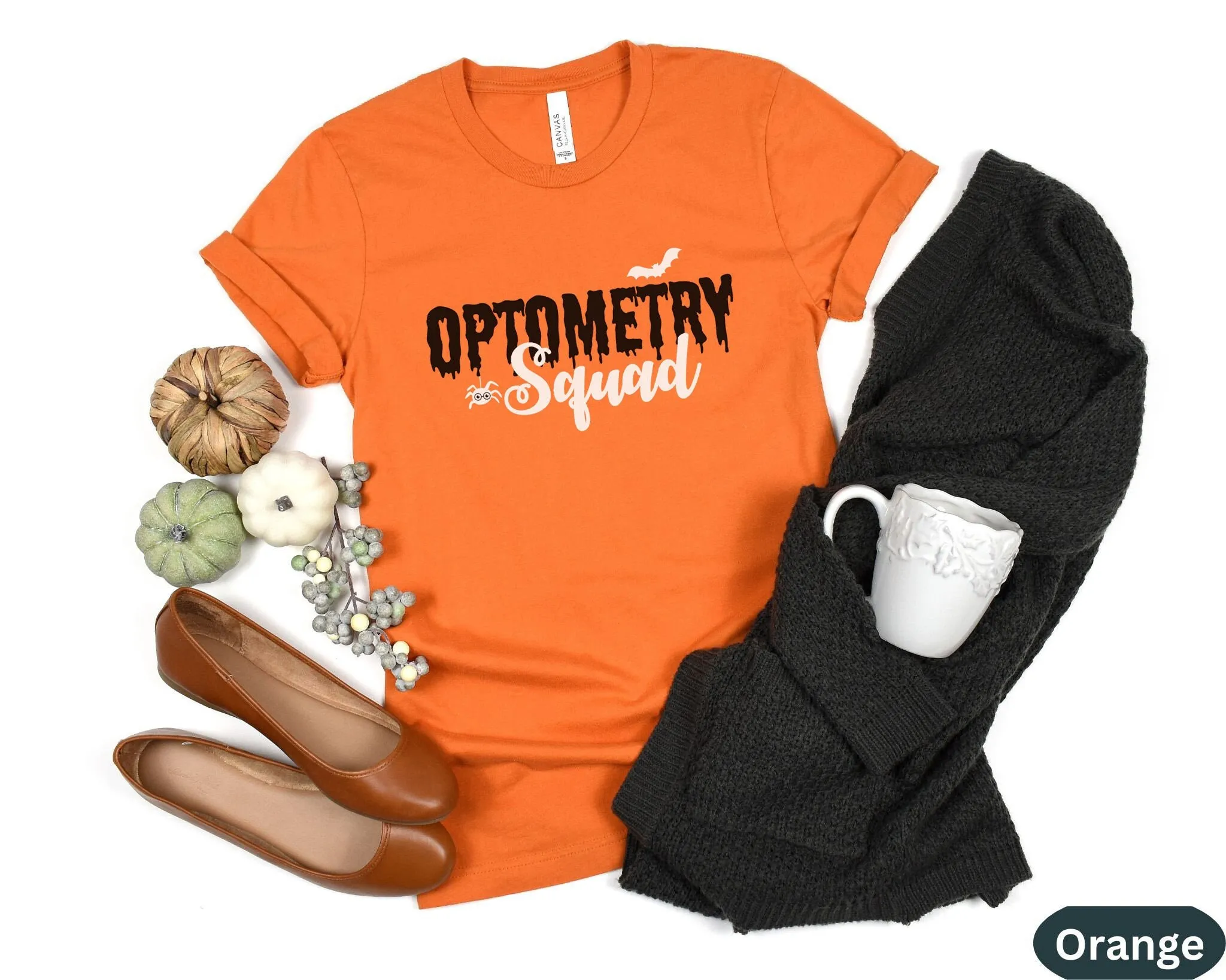 Halloween Optometry Person T Shirt For Optometrist Graduation Spooky Staff Optician Office Assistant Tech