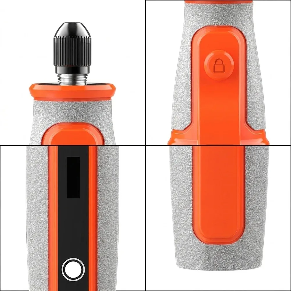15W Cordless Rotary Engraving Tool for Woodworking Crafting For DIY Projects with 1500 mAh Battery and 3.2mm Chuck