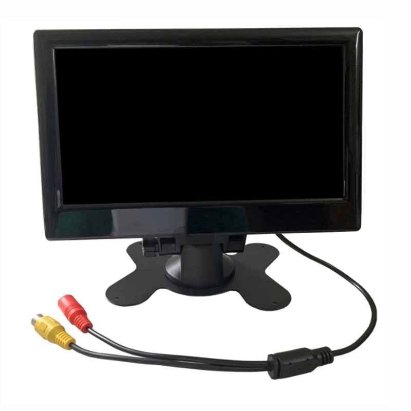 12v-24v 7 Polegada tft lcd cor hd monitor para carro cctv reverso vista traseira câmera de backup carro acessórios eletrônicos peças