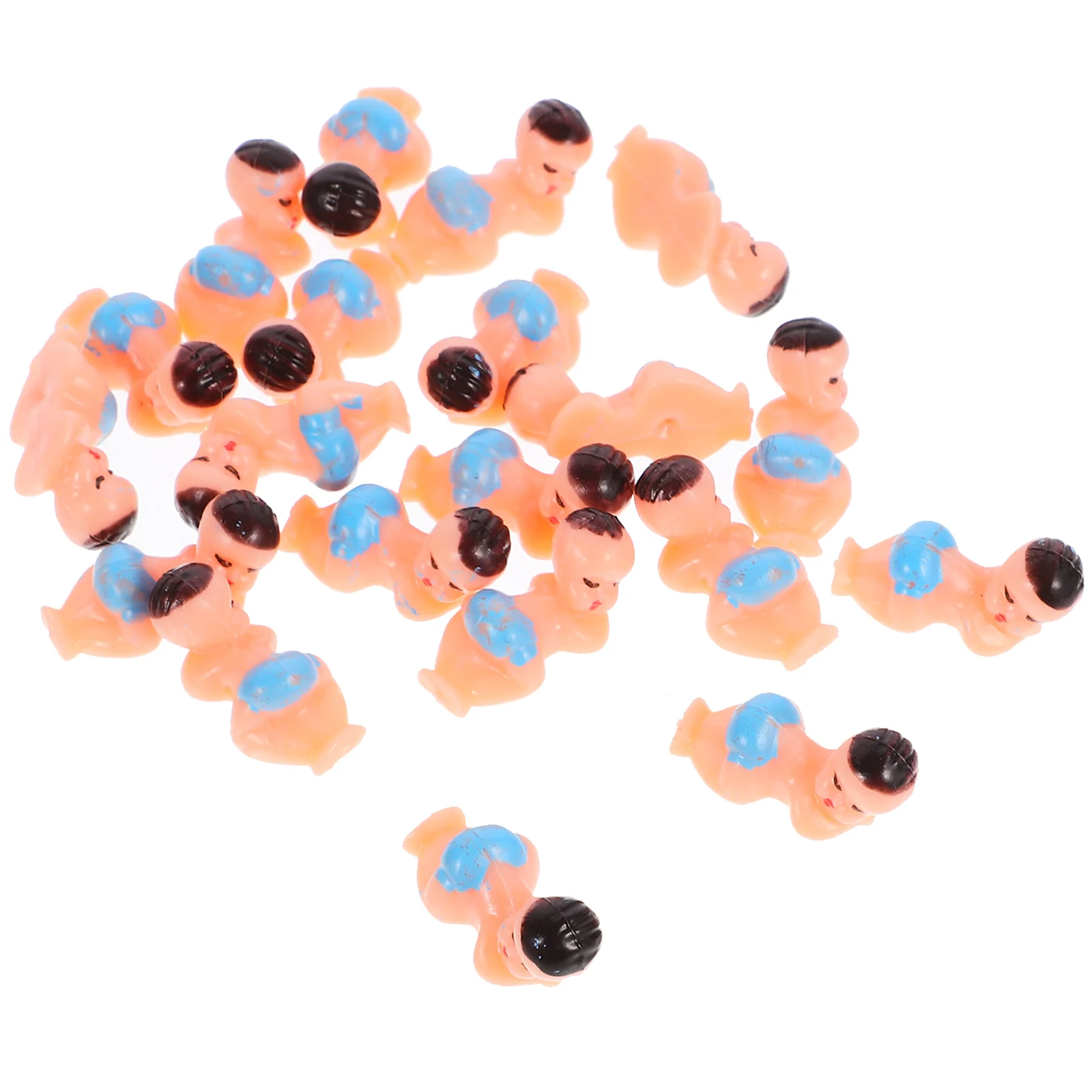 

20 Pcs Decorations Ornaments Sleeping Household Shower Plastik Blue