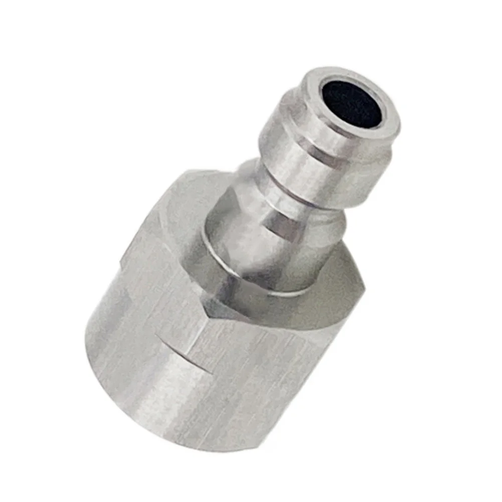 1 قطعة ل R134A زجاجة صمام Connecto الفولاذ المقاوم للصدأ 7/16-20UNF إلى 8 مللي متر محول سريع صمامات الزجاجات اكسسوارات