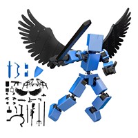 Titan 13 Action Figures T13 Figure 3D Printed Multi-Jointed Movable Lucky 13 Action Figure Nova 13 Action Figure Dummy Gifts