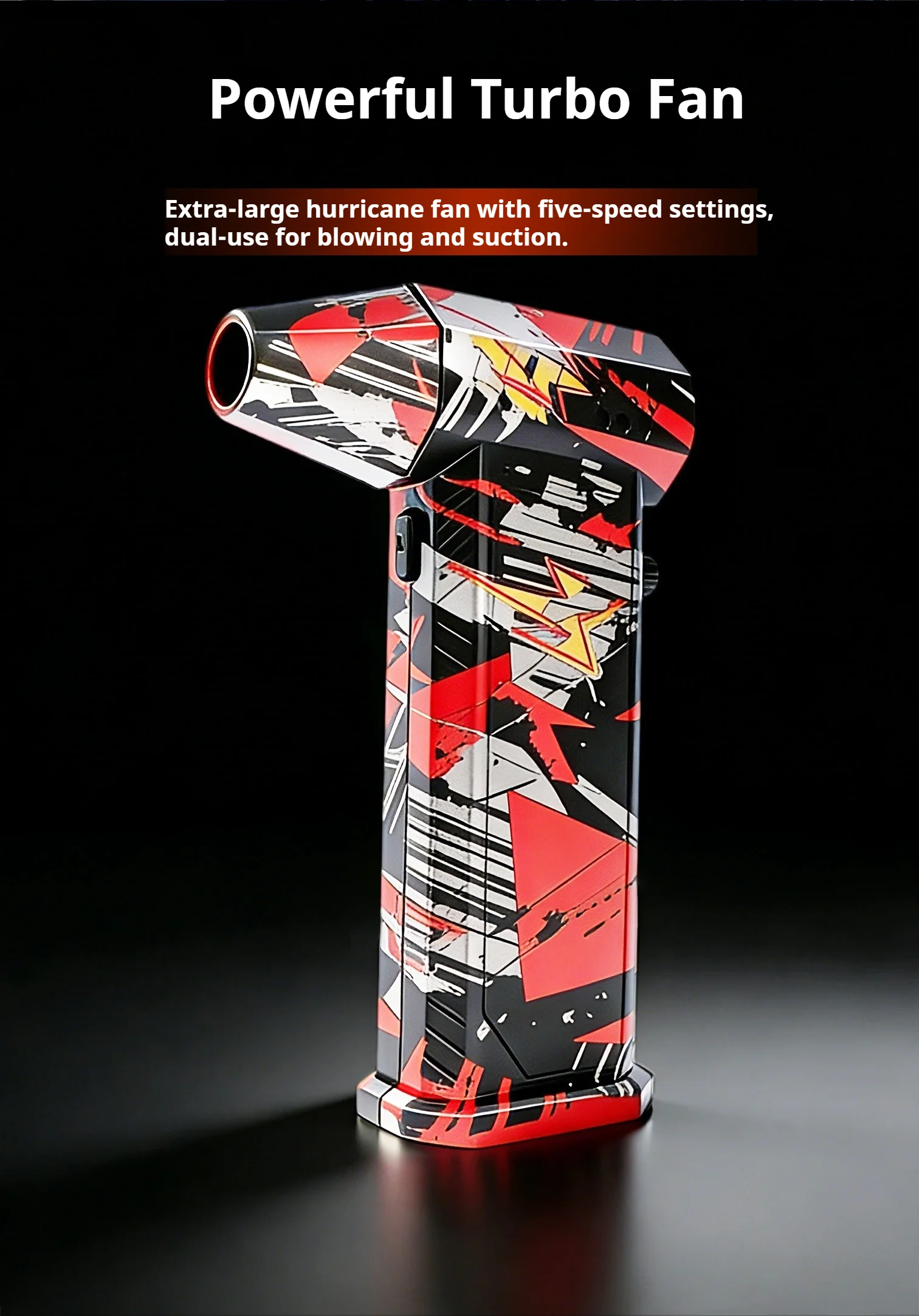 X9 بدون فرش 10000 مللي أمبير مروحة توربو كهربائية 800000 دورة في الدقيقة عالية السرعة قوية قابلة للشحن منفاخ الغبار للتنظيف #2