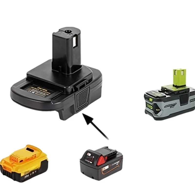 

USB зарядное устройство DM18RL преобразователь адаптер для Milwaukee для Dewalt 18 В 20 В литиевая батарея для M18 для Ryobi 18 В электроинструменты P108