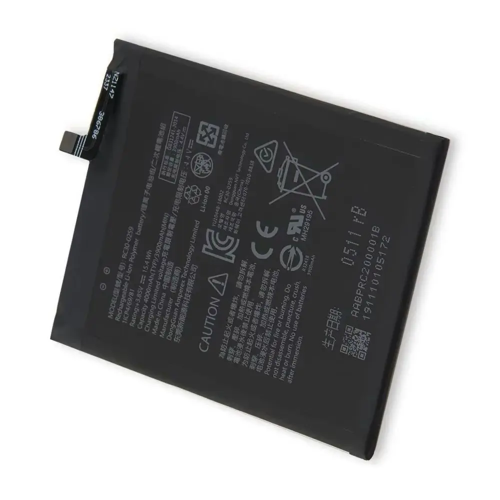 Replacement Battery RC30-0259 RC30-0215 For Razer Phone2 Razer Phone1 / Phone 1 2 Battery 4000mAh + Tool