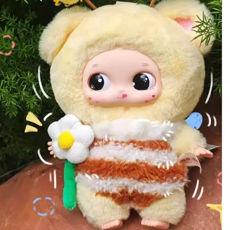 Baby three Spring Flower Plush Doll Blind Box Trendy Play Handmade Collection Characters Desktop Decoration Birthday Gift - Image 4