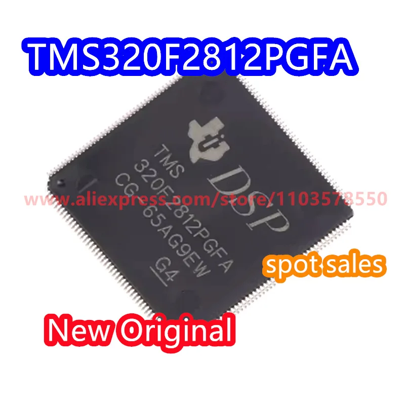 

5PCS TMS320F2812PGFA SMT LQFP-176 Digital Signal Processor Chip 320F2812PGFA New Original