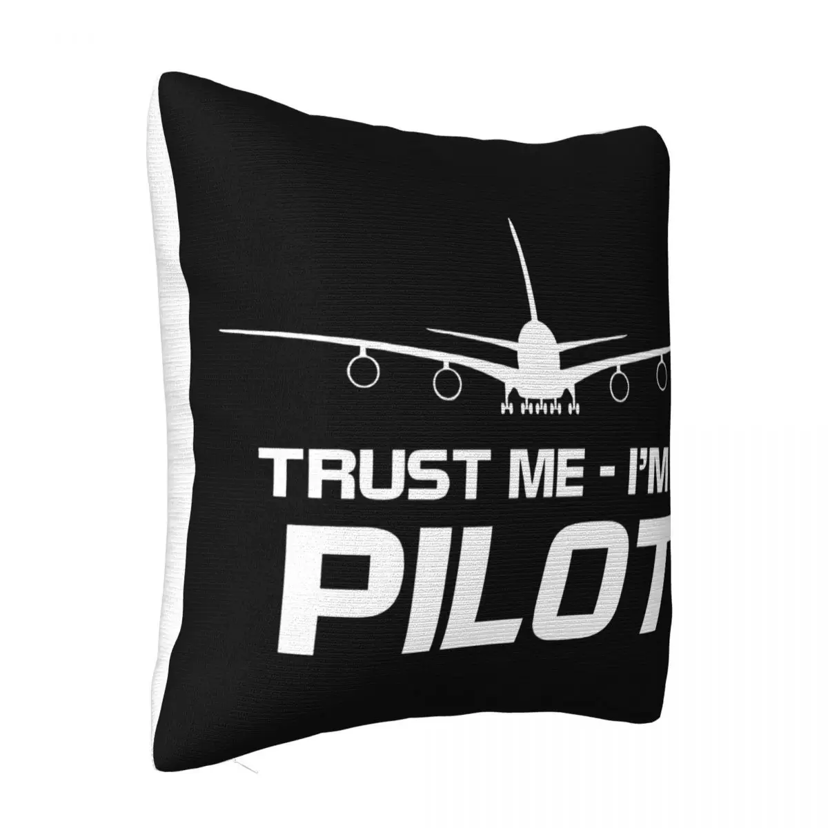 Newest 2020 Fashion Trust Me Im A Pilot Baseball Funny Flight Captain Flying Aeroplane Gift Print Womens Pillow Case