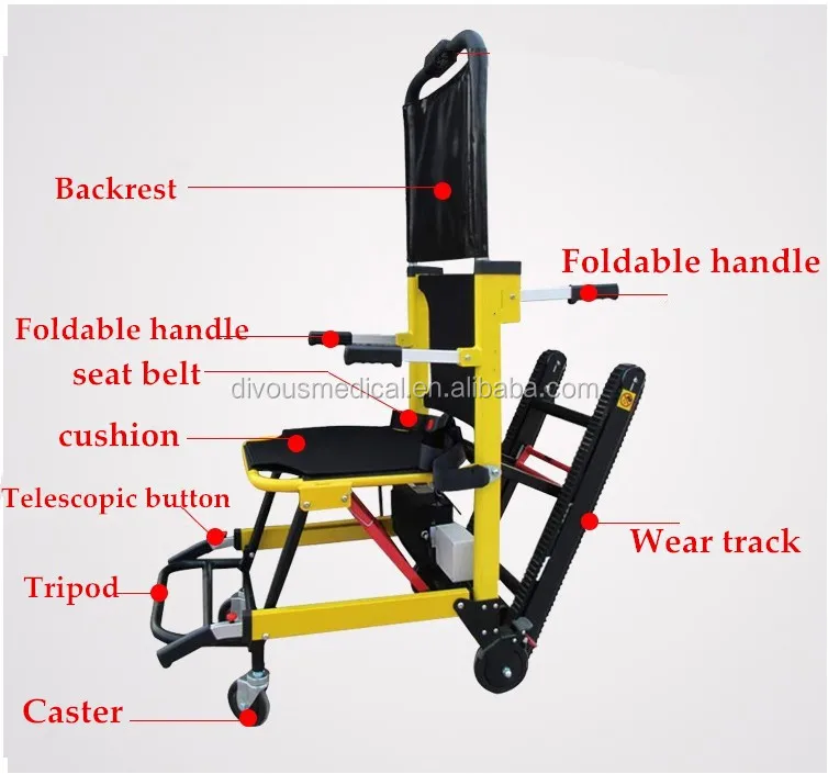 Hot-selling Lightweight Disabled Lift Chair Electric Stair-climbing Electric