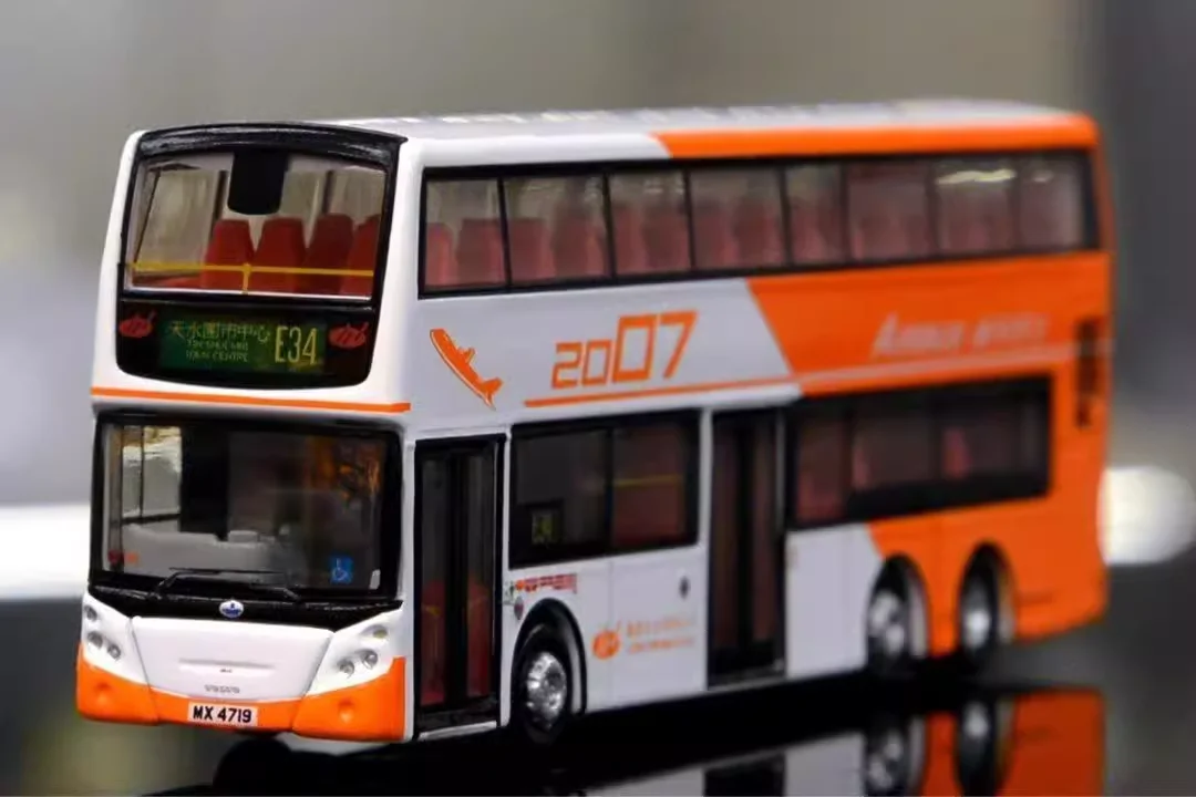 Tiny 1/110 LWB Vo B9TL Enviro500 Hong Kong Bus Diecast Model Car Collection Limited Edition Hobby Toys