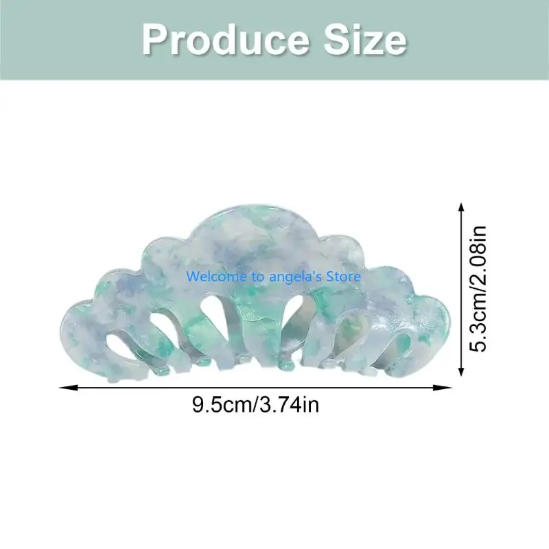 X4YC – pince à cheveux nacrée, pince banane, Barrettes élégantes, ornements