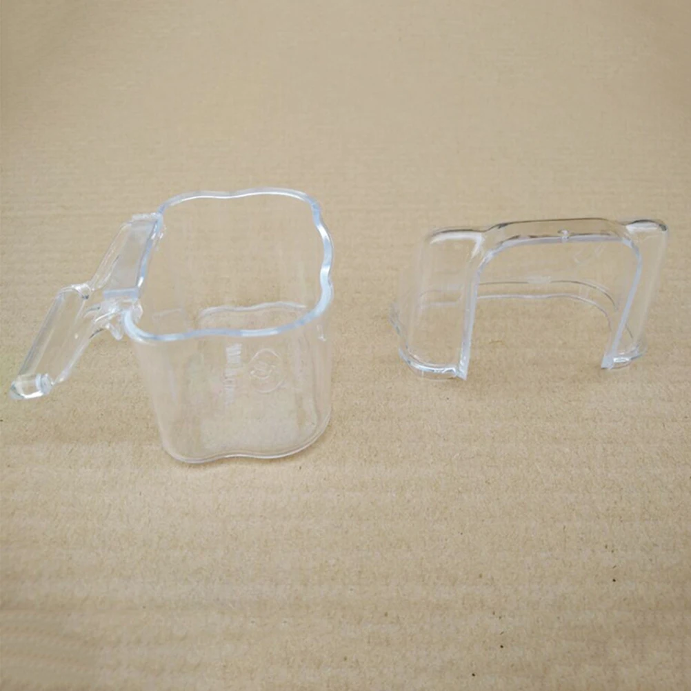 

10 Bird Feeder Cage Food Box Water Parrot Box，Bird Case， Feeding Box Dispenser Small Birds Parrot Feeding Bowl Pet
