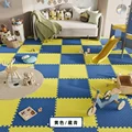 Yellow navy blue