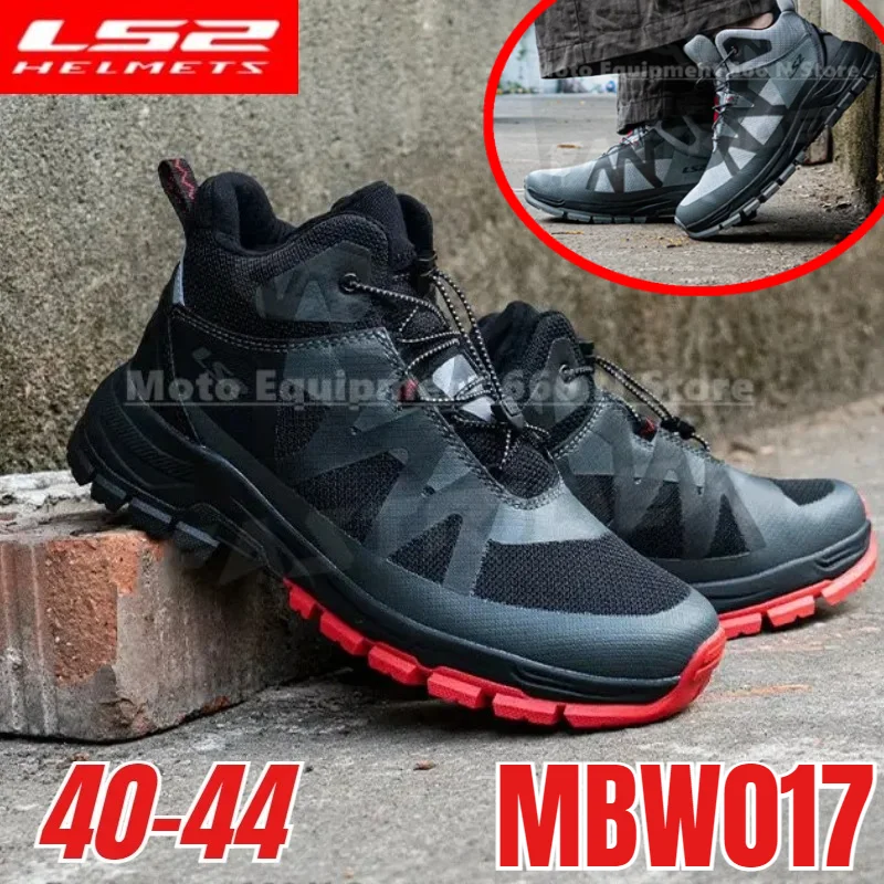

LS2 Мотоциклетные ботинки Мужчины Женщины Внедорожные мотоциклетные ботинки Повседневная обувь для верховой езды MBW017 Дышащая мотоциклетная обувь