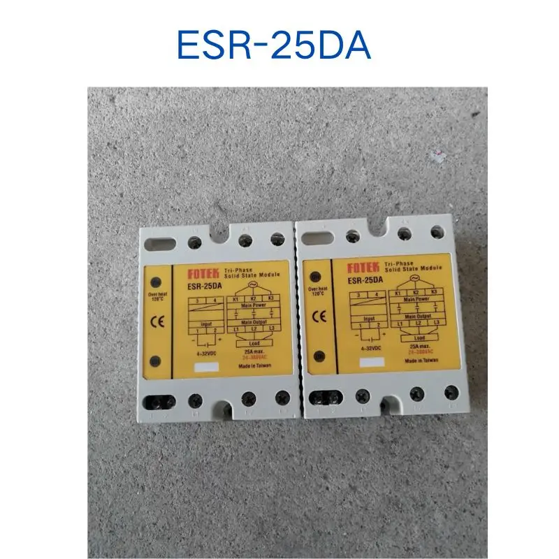 Used SSolid state relay ESR-25DA tested OK, function intact