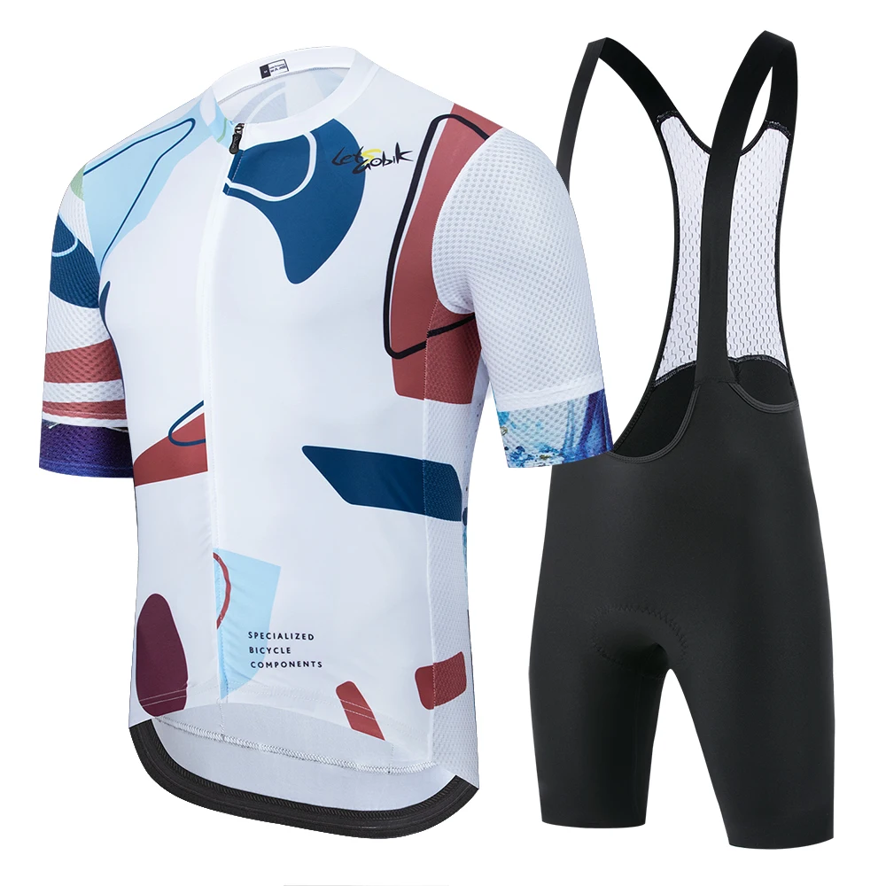 Cycling Jersey Set 2025 LETS GOBIK Men Cycling Set Racing Bicycle Clothing Suit Breathable Mountain Bike Clothes Sportwears