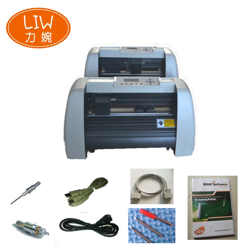 HOT!!! Cutting Plotter/Vinyl Plotter with 3 kinds of interfaces 360mm Self Adhesive Vinyl PVC Vinyl Print And Cut Plotter