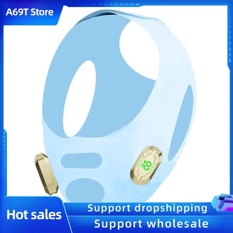 เครื่องนวดหน้า A69T Pulse EMS ยกกระชับใบหน้า รูปตัววี อุปกรณ์กระชับสัดส่วนหน้า ยกกระชับผิวหน้า