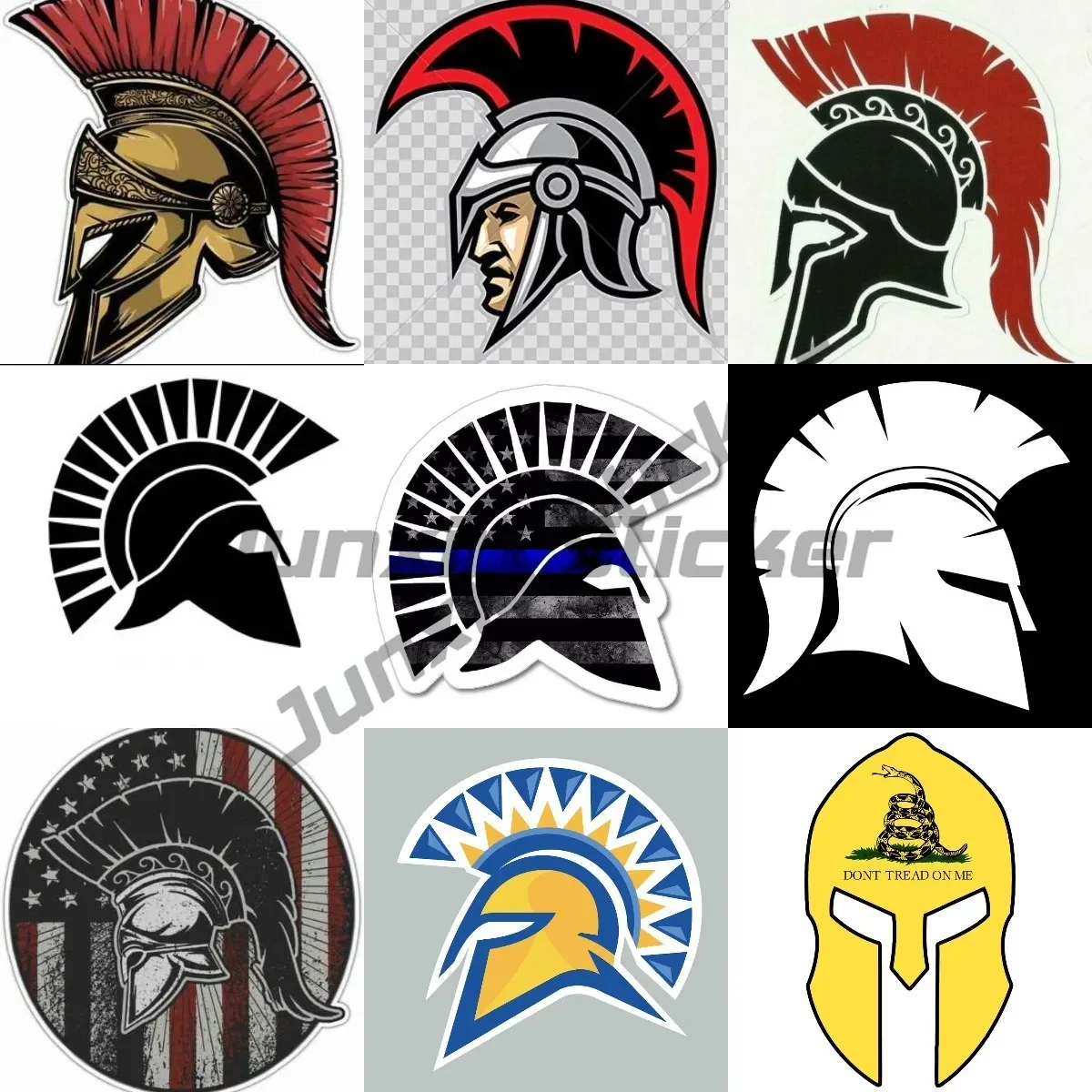 

Spartan Personalized Automobile Sticker, Automobile and Motorcycle Laptop Helmet External Accessories Vinyl Sticker