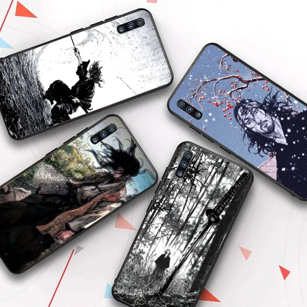 Manga M-Miyamoto M-Musashi Vagabond Phone Case For Samsung A 10 11 12 13 20 21 22 30 31 32 40 51 52 53 70 71 72 73 91 13 Shell