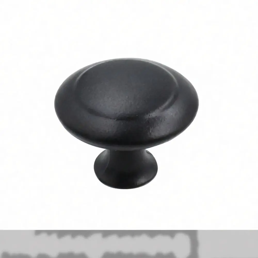Solid Stainless Steel Mushroom Cabinet Knob Modern Drawer Pull Brushed Metal Handle Minimalist Furniture Hardware Kitchen Decor