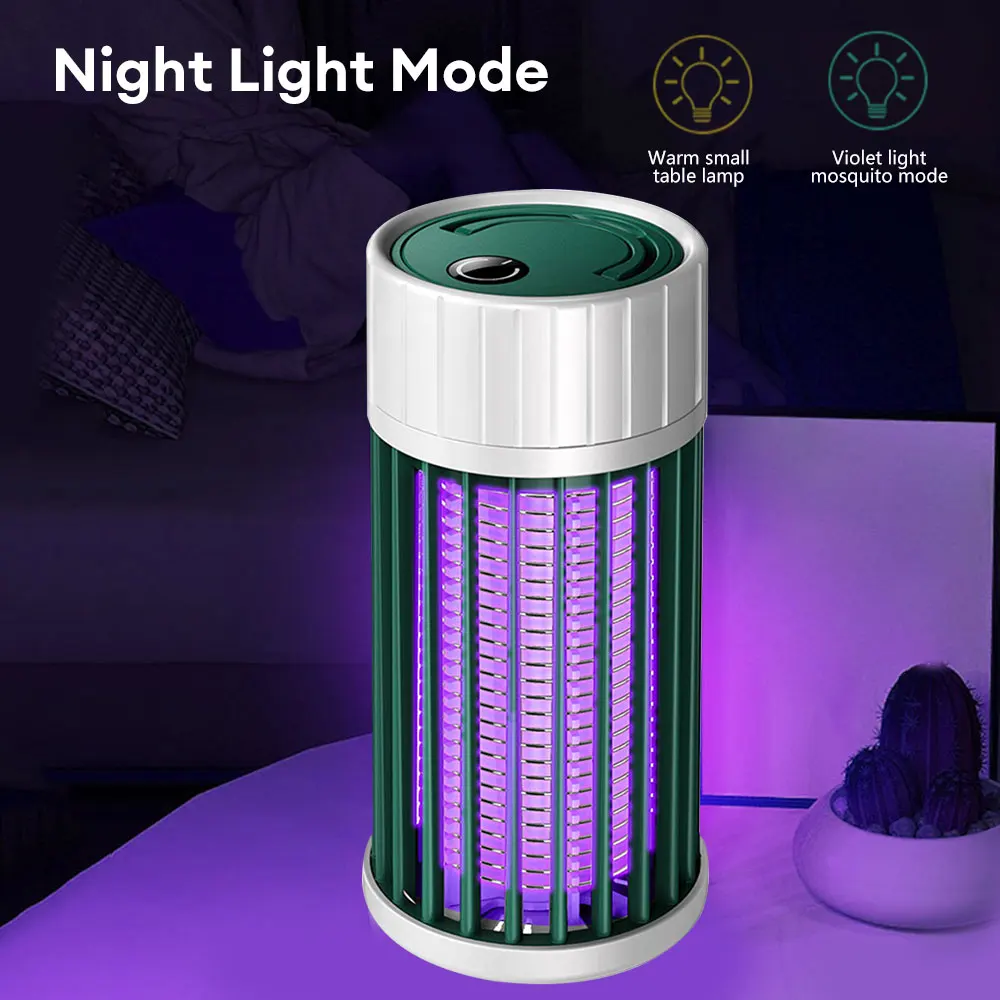 Portable Repellent Lamp Mosquito Killer USB Fly Zapper Insect Killer Repellent Electric Insect Killer Bedroom Anti Mosquito Trap