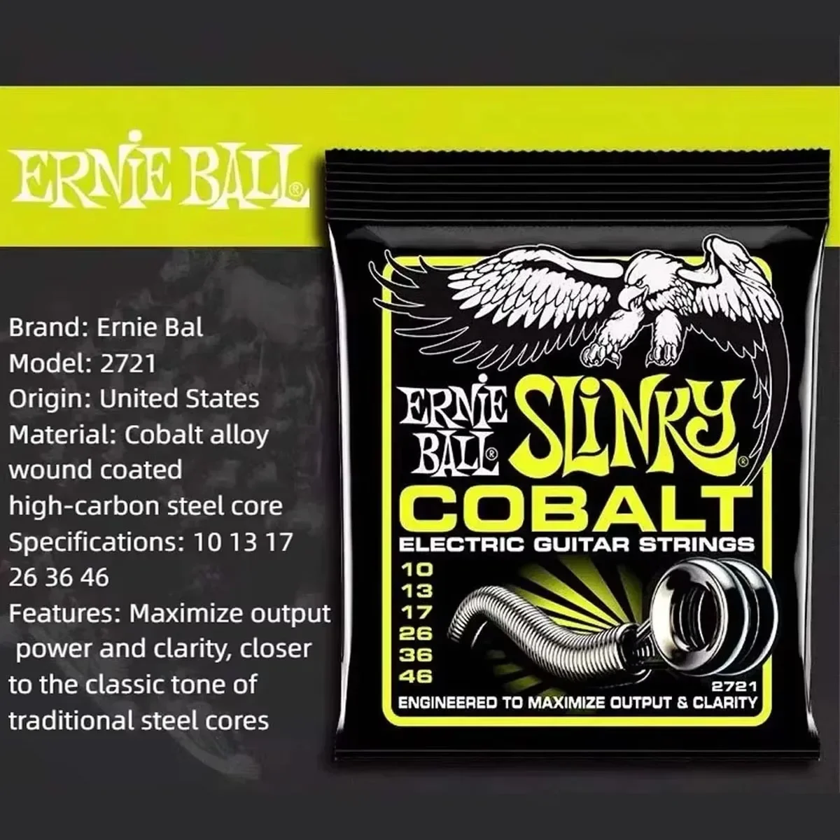 EB Eagle Electric Guitar Strings Bass Guitar Strings Acoustic Guitar Strings