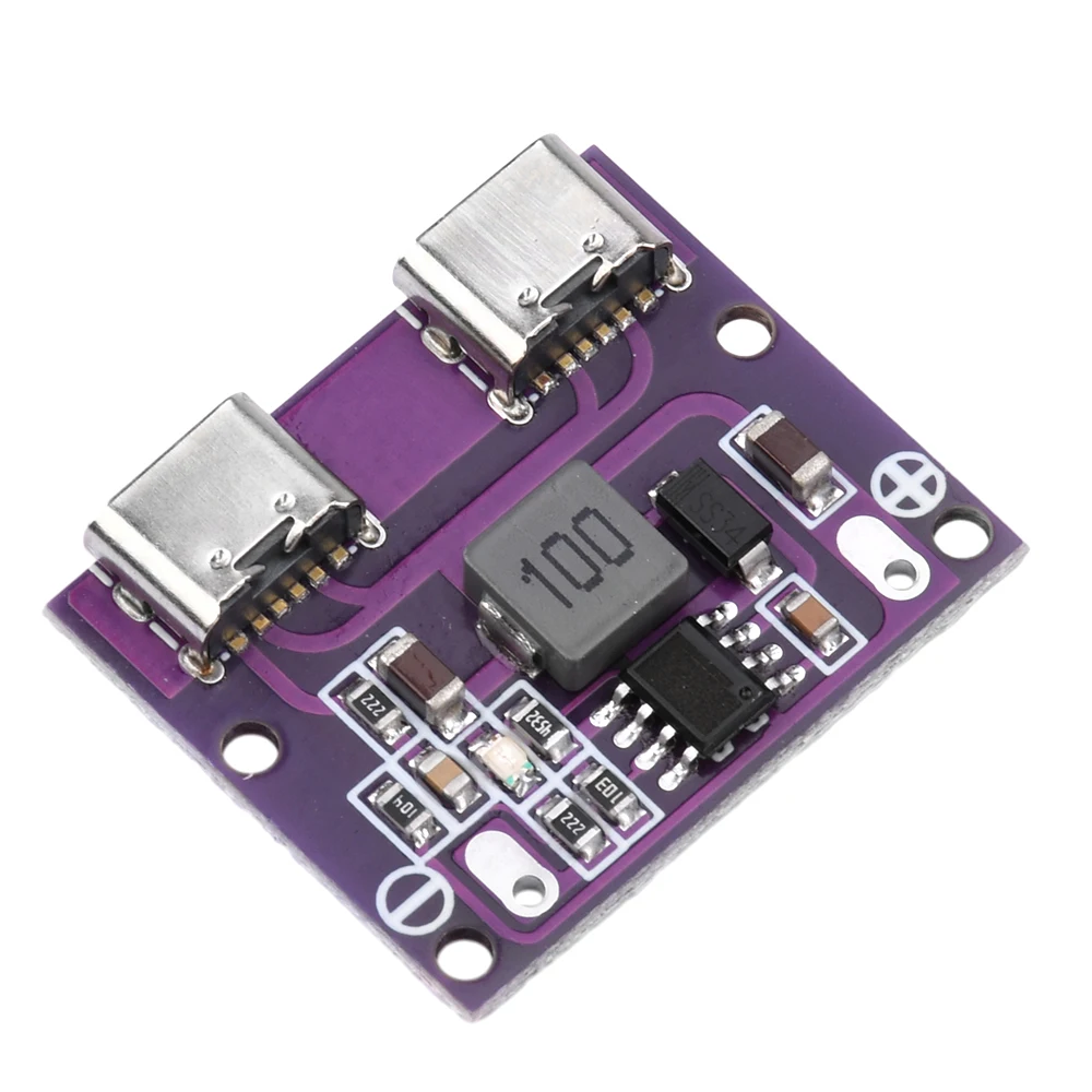 Doppia uscita USB TYPE-C da DC6V-36V a 5V 3A DC-DC Dual TYPE-C modulo Step-Down interfaccia modulo di ricarica 9V/12V/24V/36V