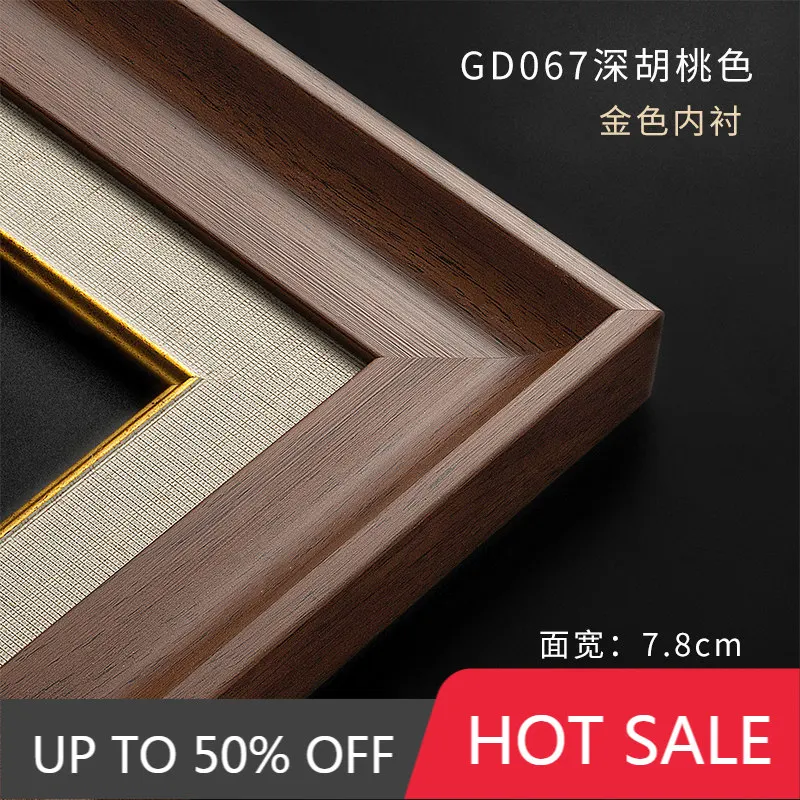 Vintage European Style Oil Painting Frame Outer Frame for Digital Oil Painting Empty Frame Ready to Hang Wall Hanging Home Decor