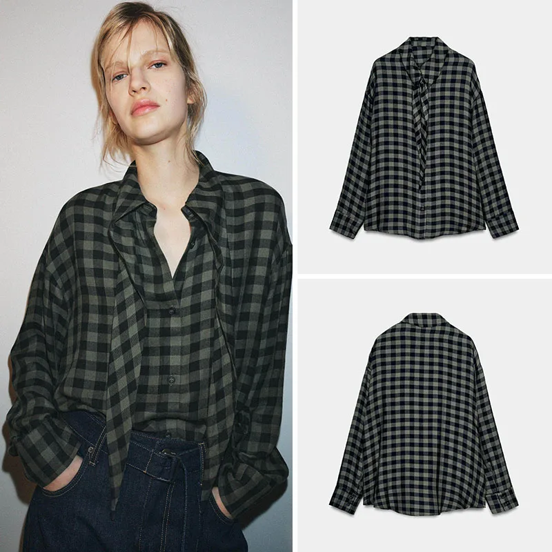 

Новинка весенней коллекции: женский шарф в клетку, повседневный, винтажный, стильный, модный, этнический, для молодых людей 8-25 лет